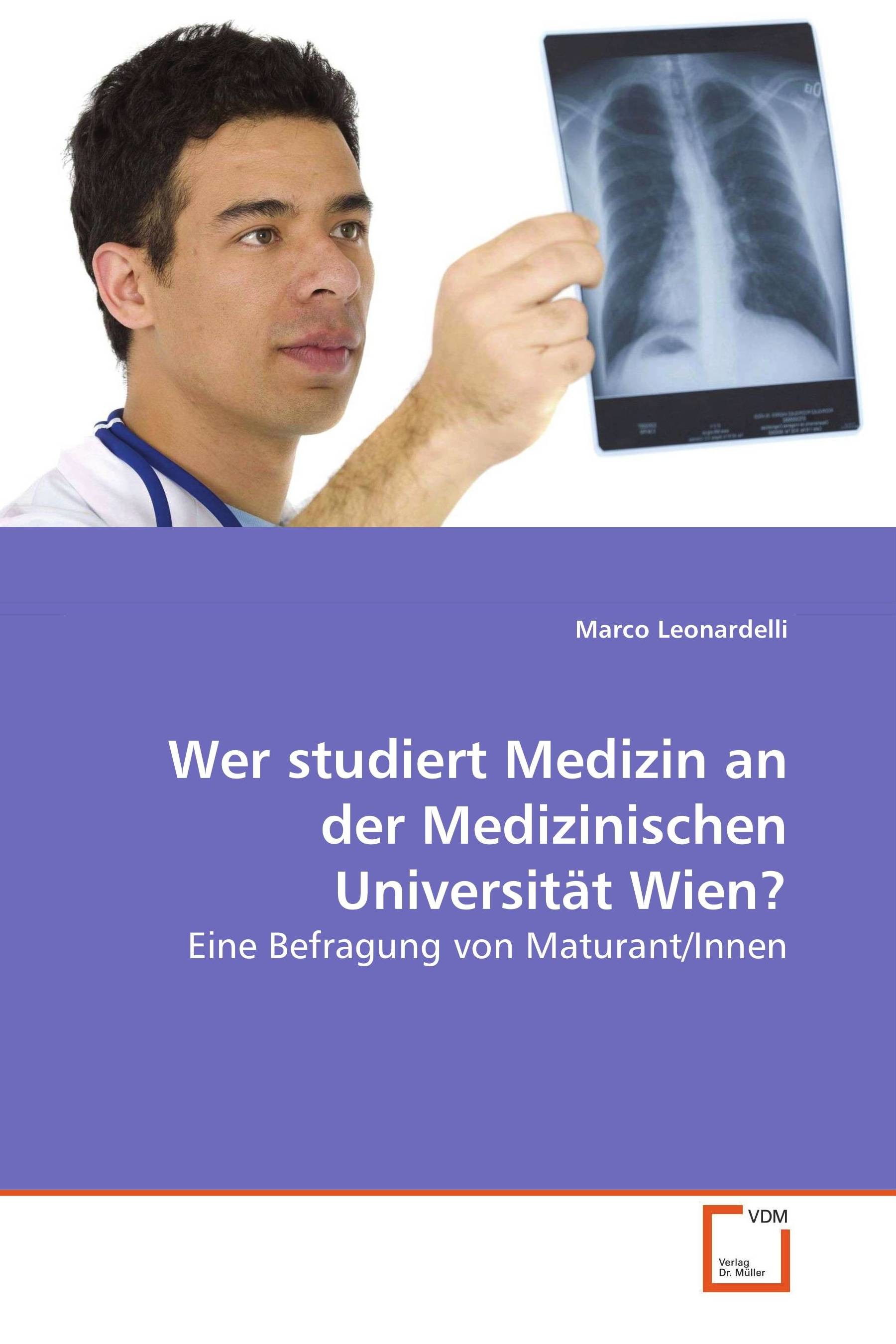 Cover Wer studiert Medizin an der Medizinischen Universität Wien?