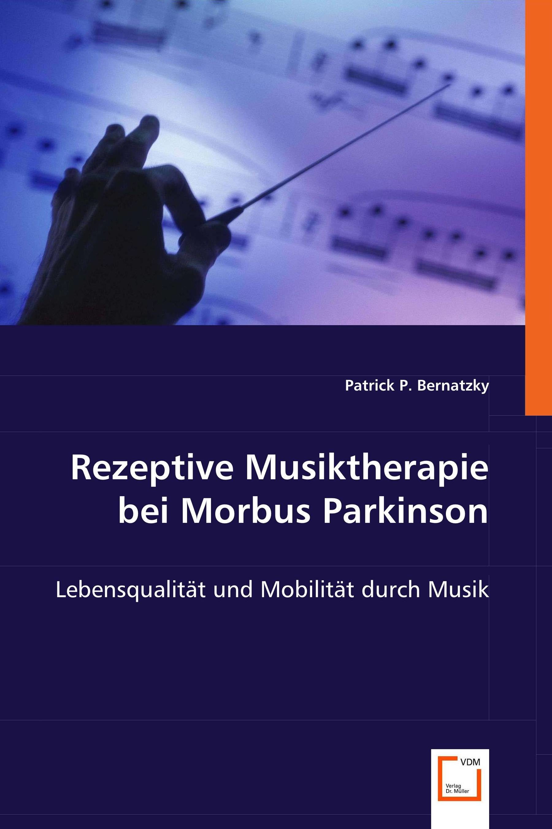 Cover Rezeptive Musiktherapie bei Morbus Parkinson