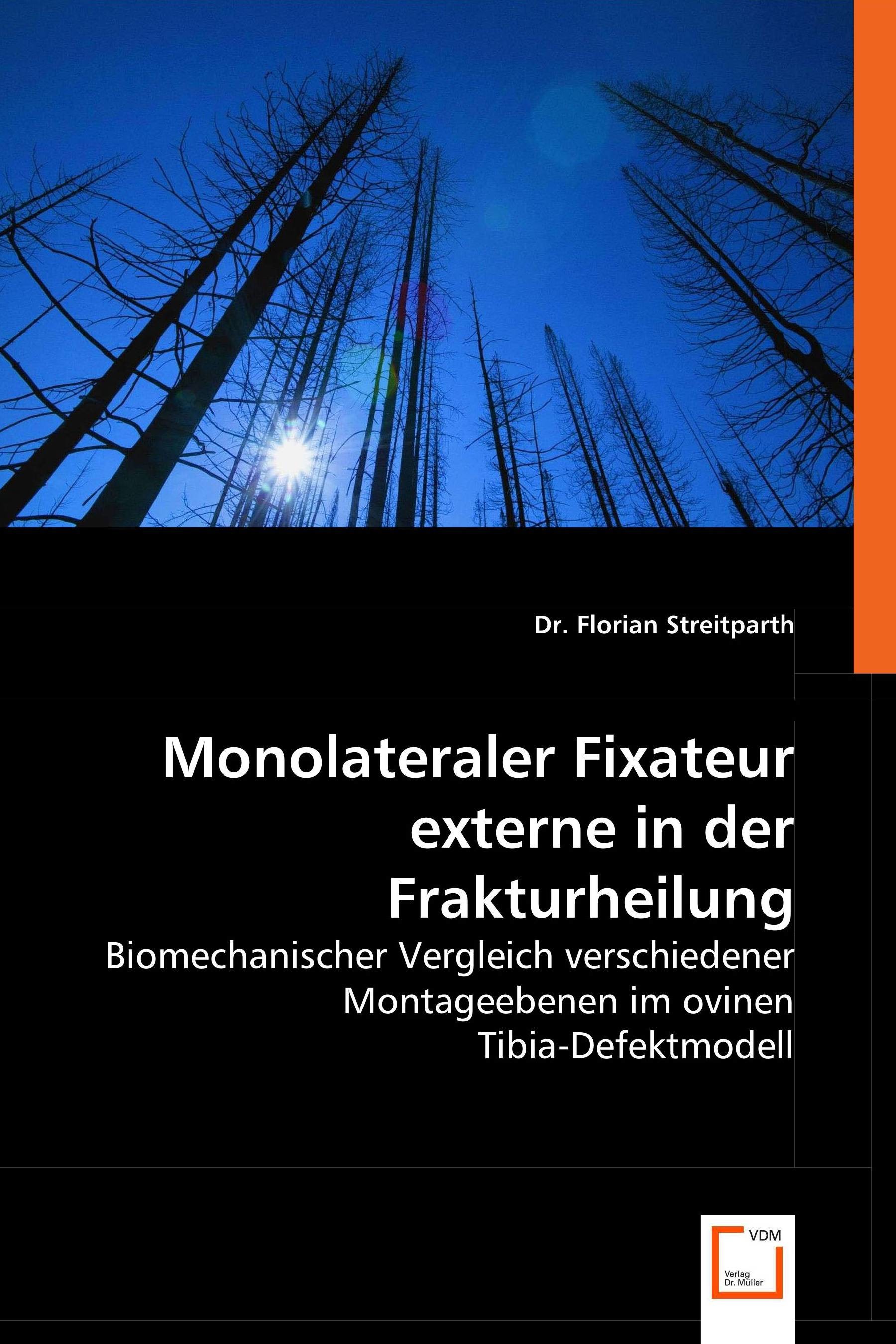Cover Monolateraler Fixateur externe in der Frakturheilung