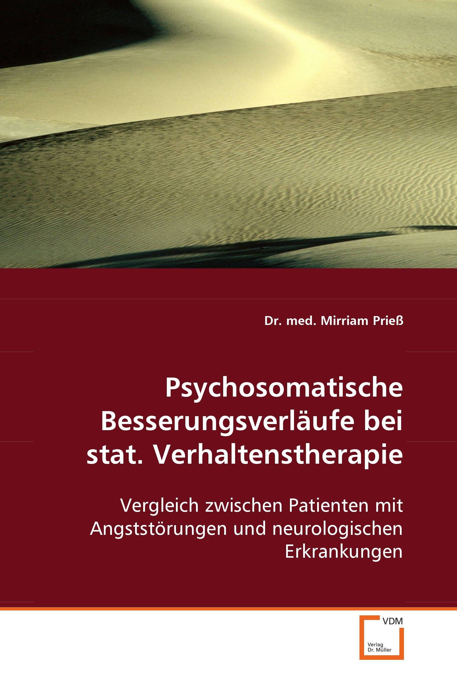 Psychosomatische Besserungsverläufe bei stat. Verhaltenstherapie