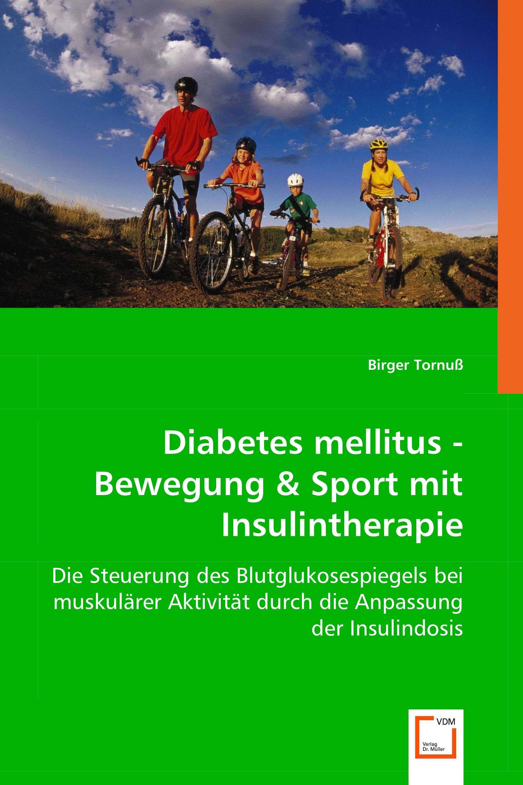 Cover Diabetes mellitus - Bewegung & Sport mit Insulintherapie
