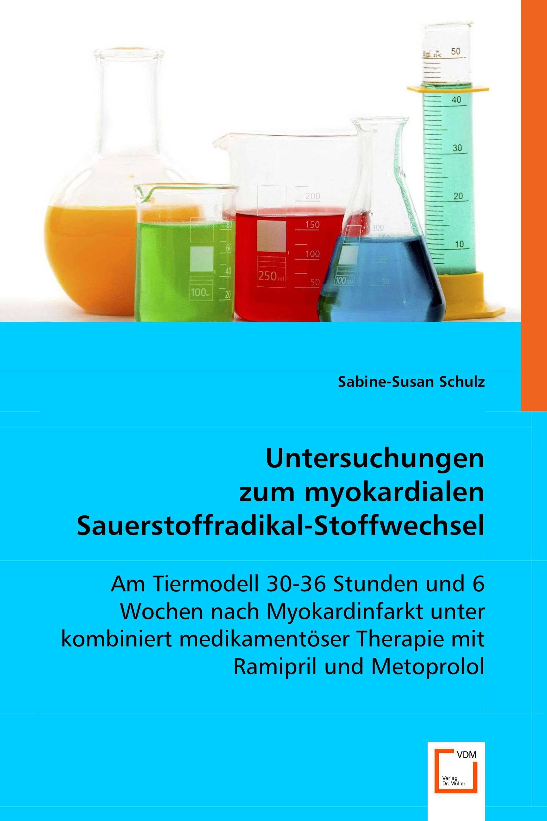 Cover Untersuchungen zum myokardialen Sauerstoffradikal-Stoffwechsel