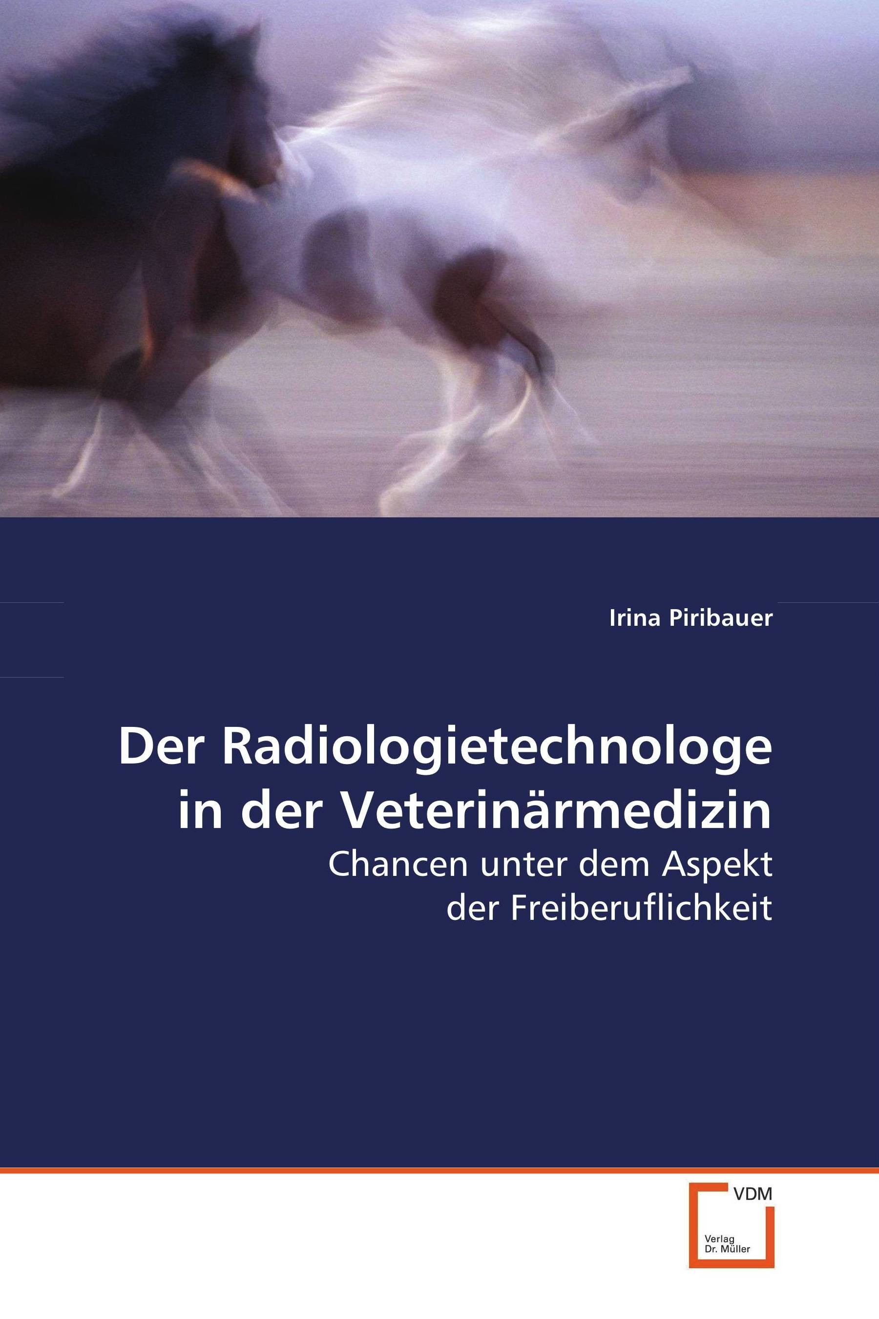Cover Der Radiologietechnologe in der Veterinärmedizin