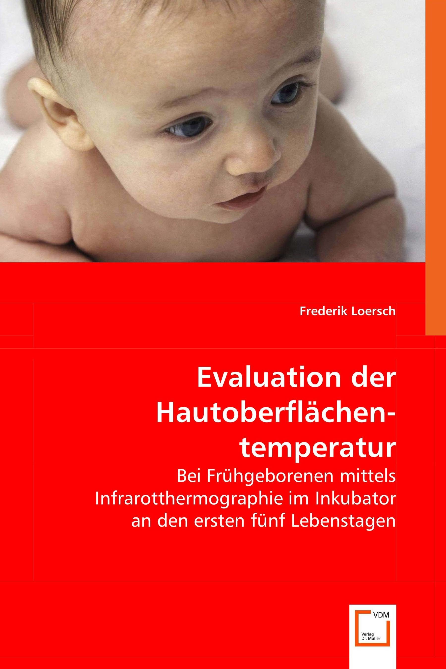 Evaluation der Hautoberflächentemperatur