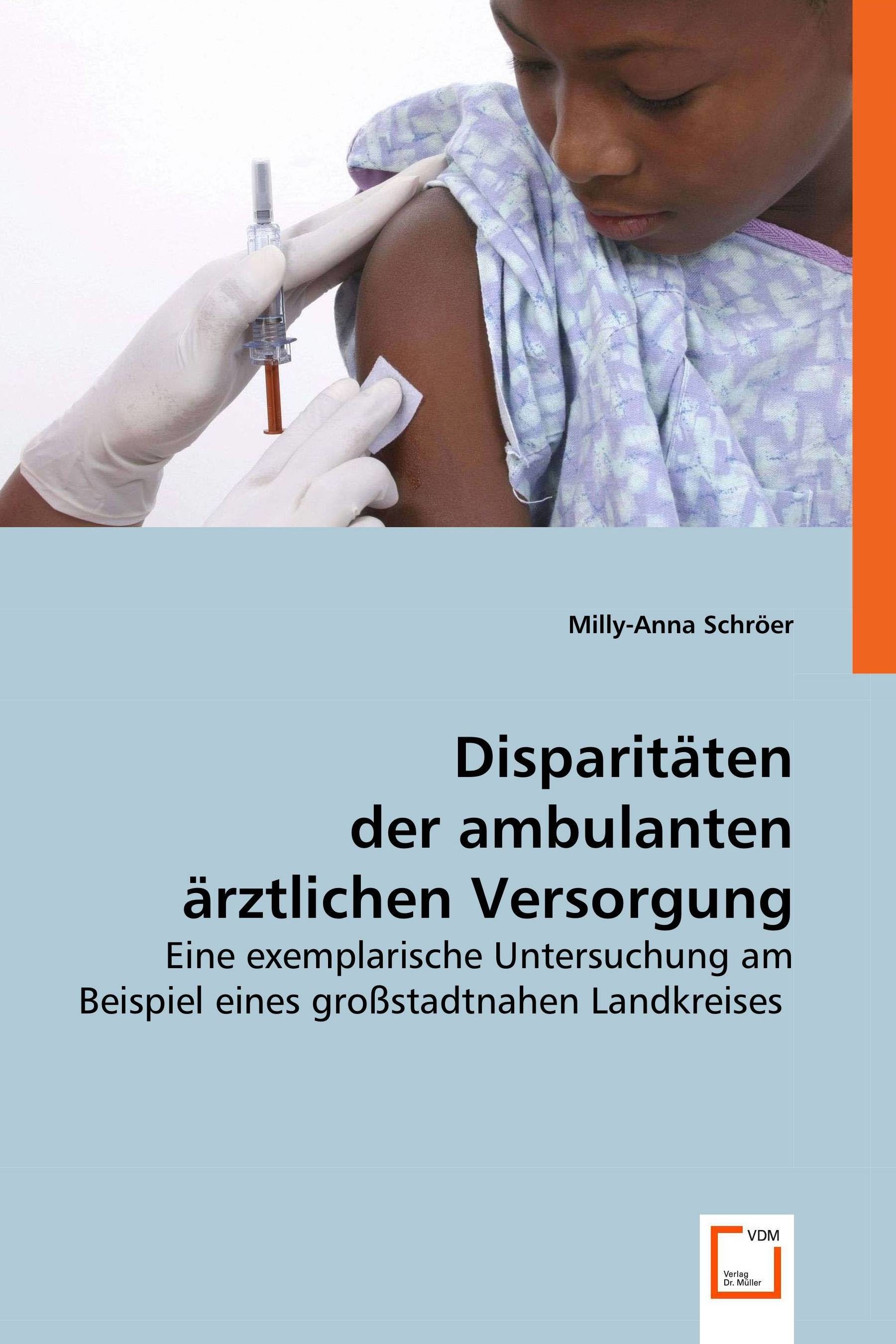 Cover Disparitäten der ambulanten ärztlichen Versorgung