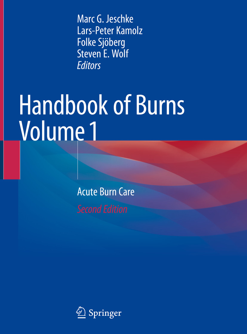 Cover Handbook of Burns Volume 1