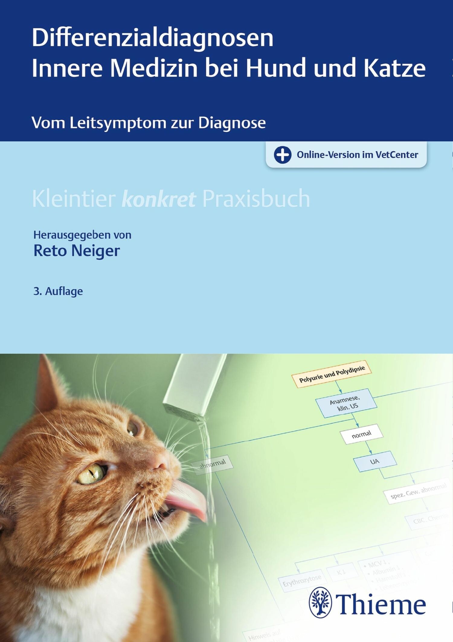 Cover Differenzialdiagnosen Innere Medizin bei Hund und Katze