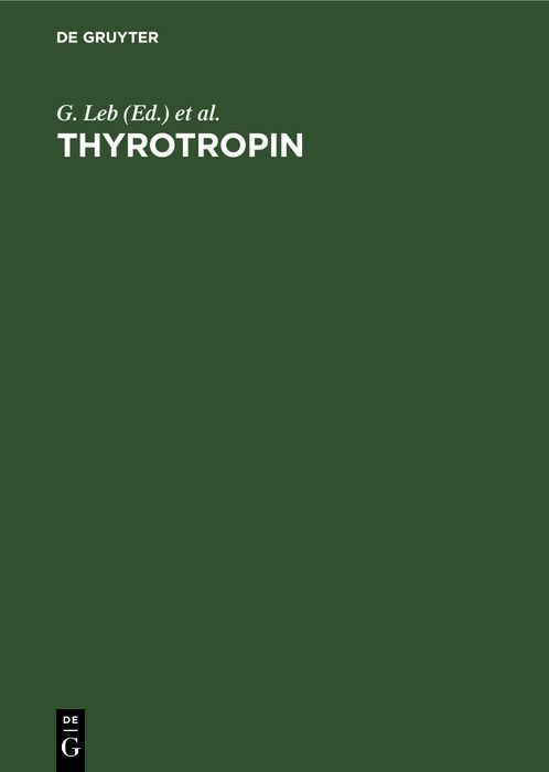 Cover Thyrotropin