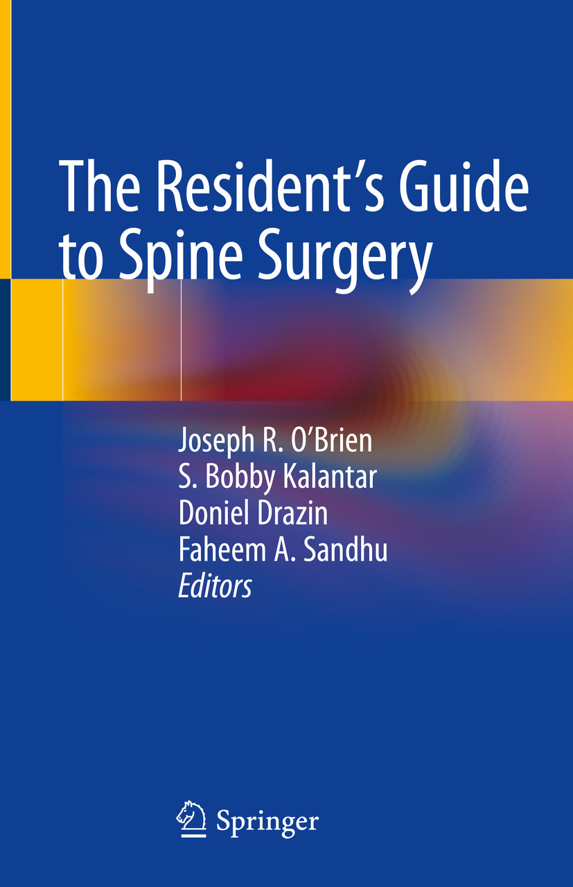 Cover The Resident's Guide to Spine Surgery