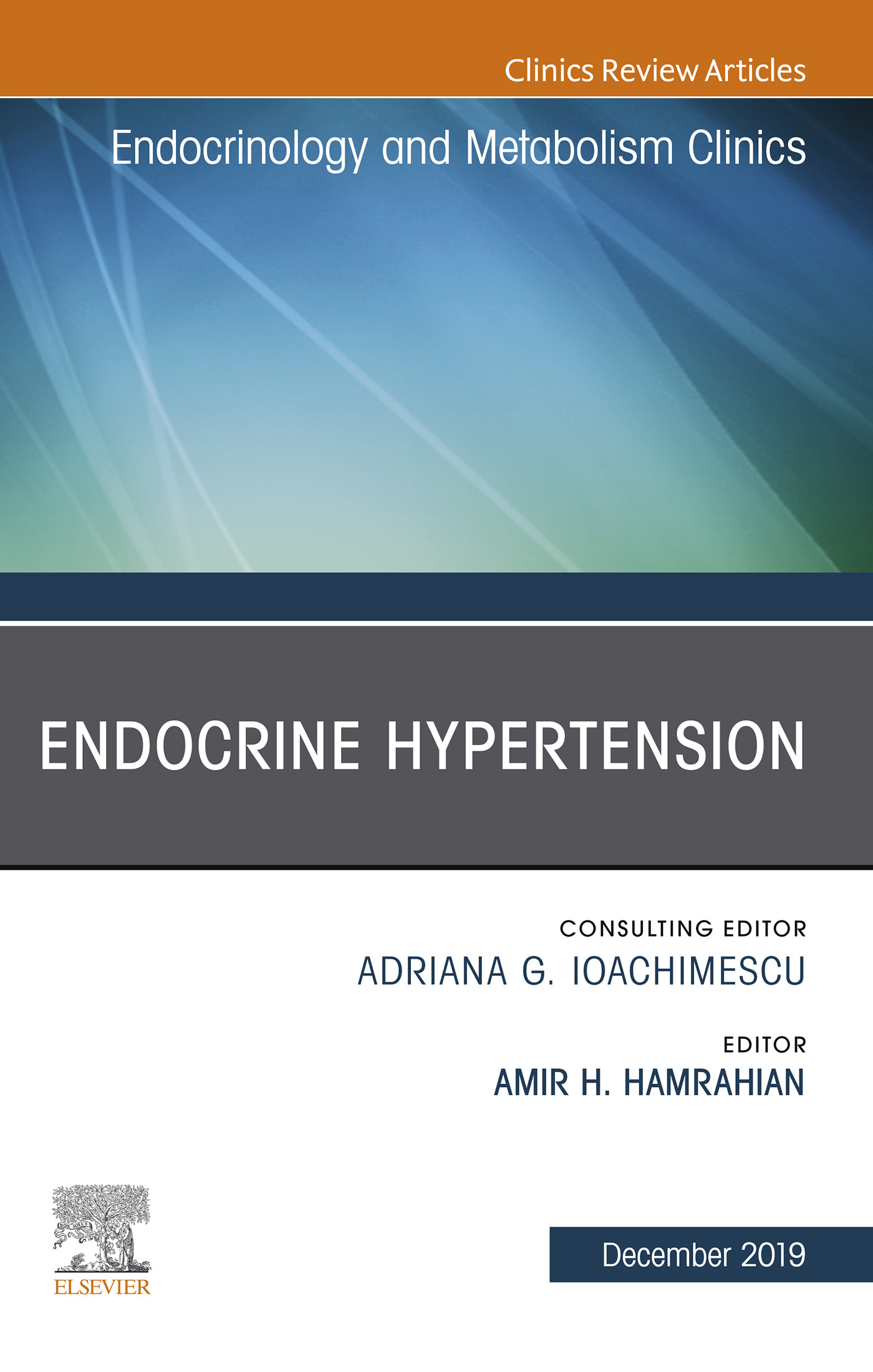 Cover Endocrine Hypertension,An Issue of Endocrinology and Metabolism Clinics - E-Book