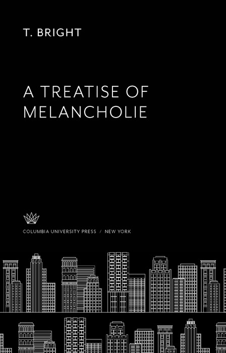 Cover A Treatise of Melancholie