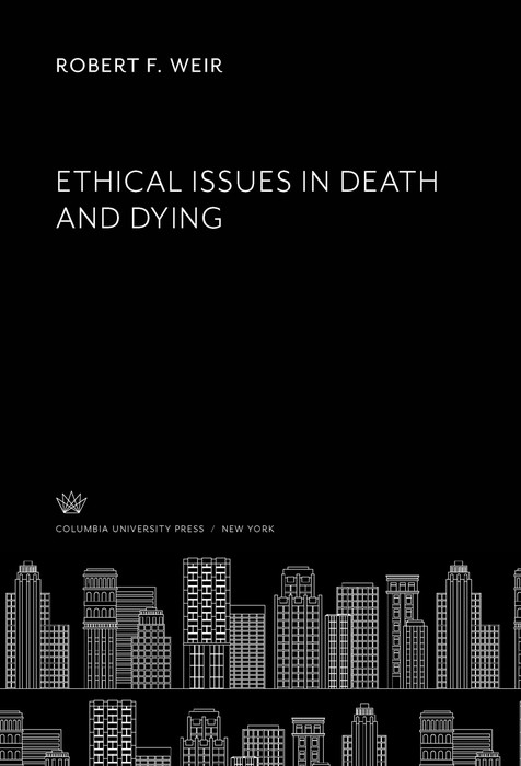 Ethical Issues in Death and Dying