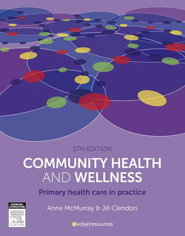 Cover Community Health and Wellness - E-book