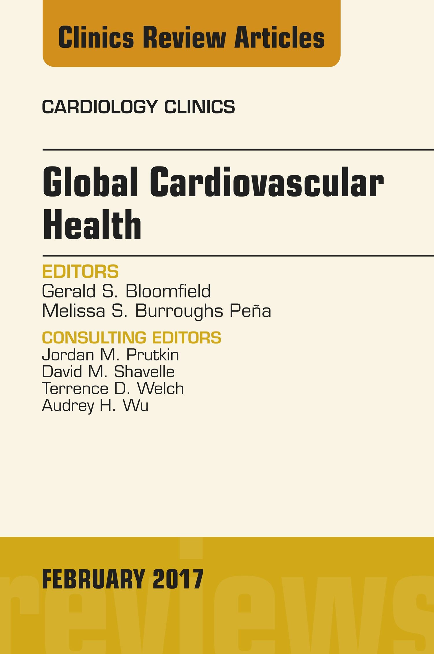 Cover Global Cardiovascular Health, An Issue of Cardiology Clinics E-Book