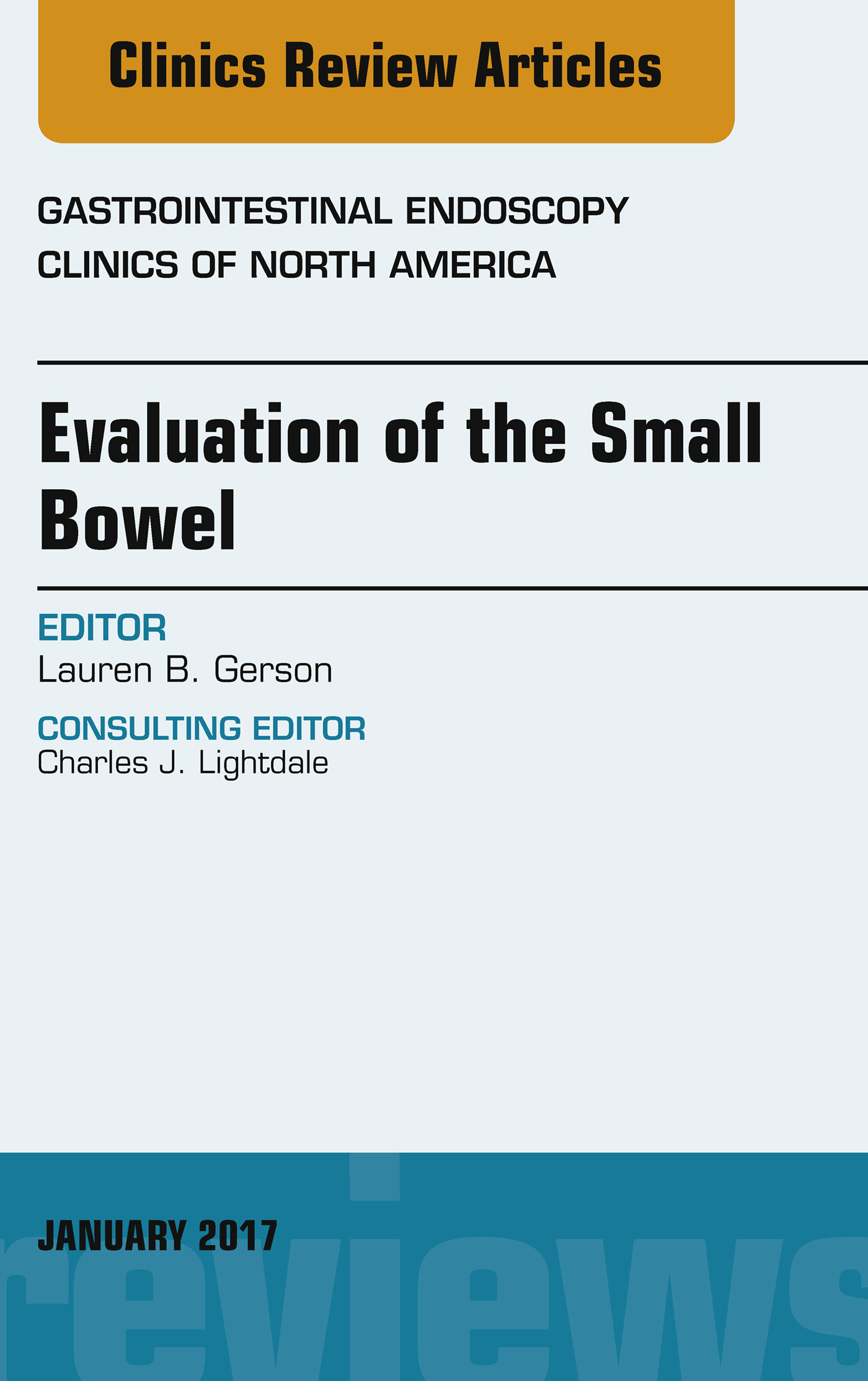 Evaluation of the Small Bowel, An Issue of Gastrointestinal Endoscopy Clinics, E-Book