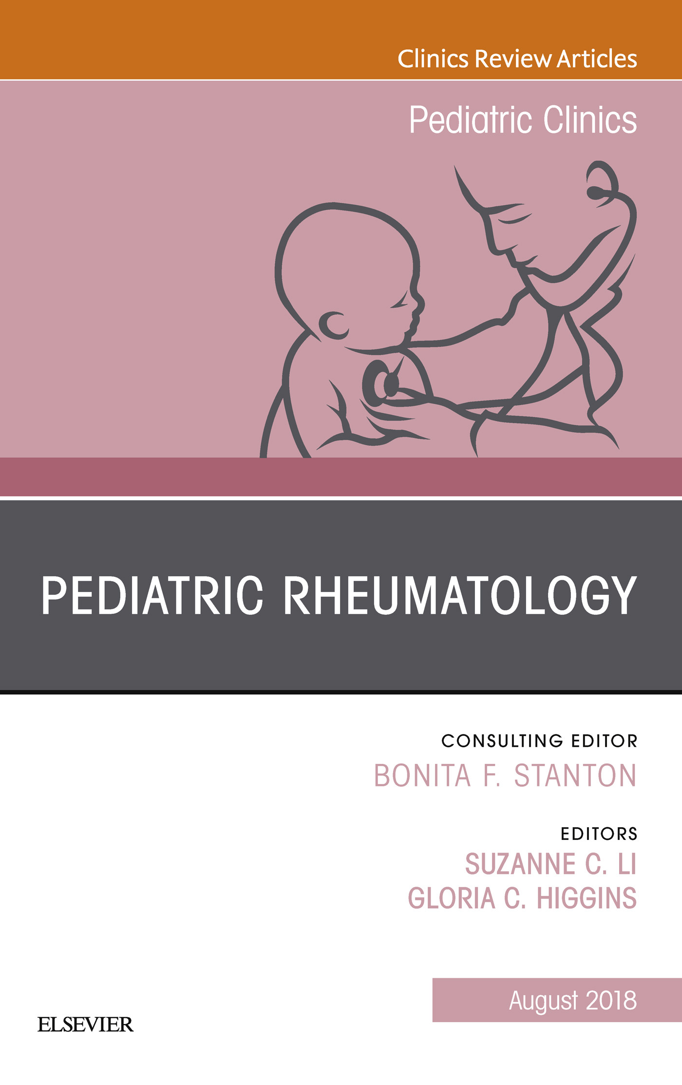 Cover Pediatric Rheumatology, An Issue of Pediatric Clinics of North America E-Book