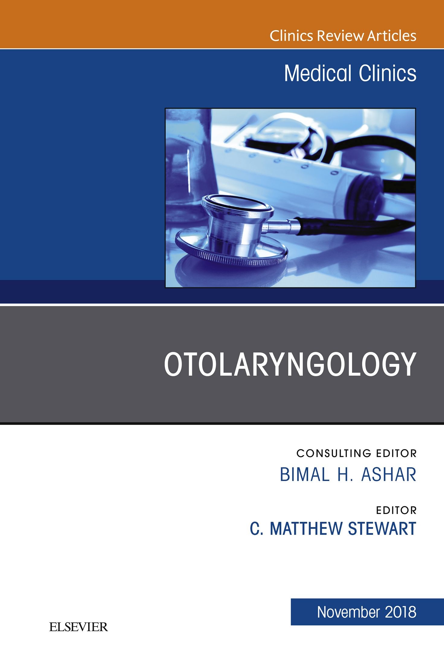 Cover Otolaryngology, An Issue of Medical Clinics of North America E-Book