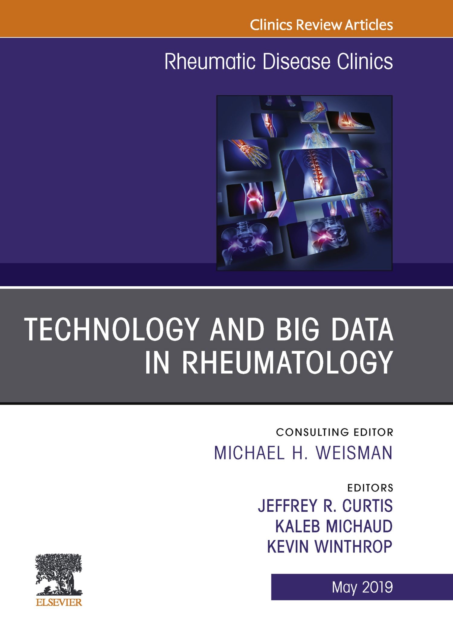 Cover Technology and Big Data in Rheumatology, An Issue of Rheumatic Disease Clinics of North America, Ebook
