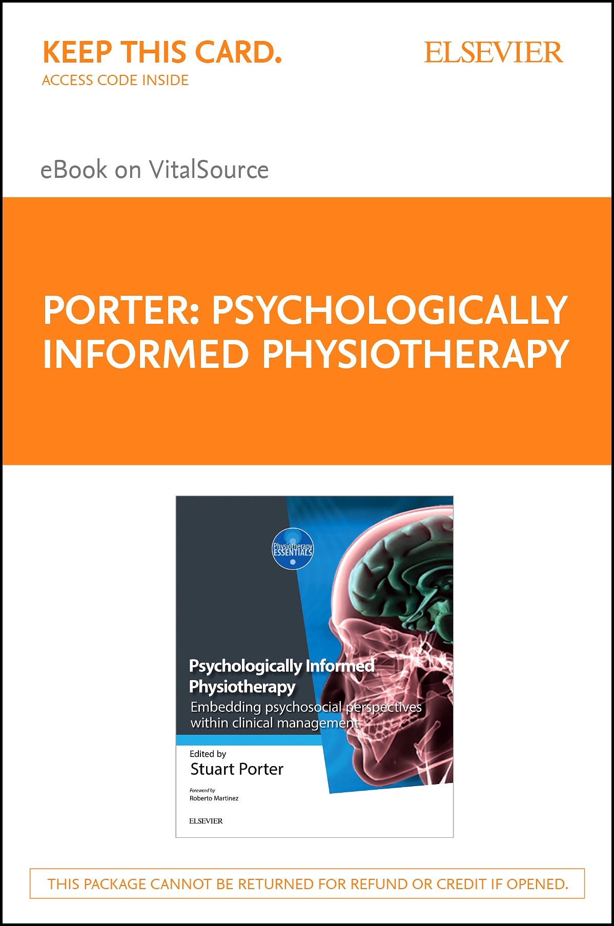 Psychologically Informed Physiotherapy E-Book