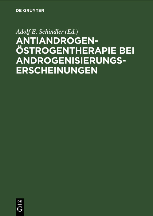 Cover Antiandrogen-Östrogentherapie bei Androgenisierungserscheinungen