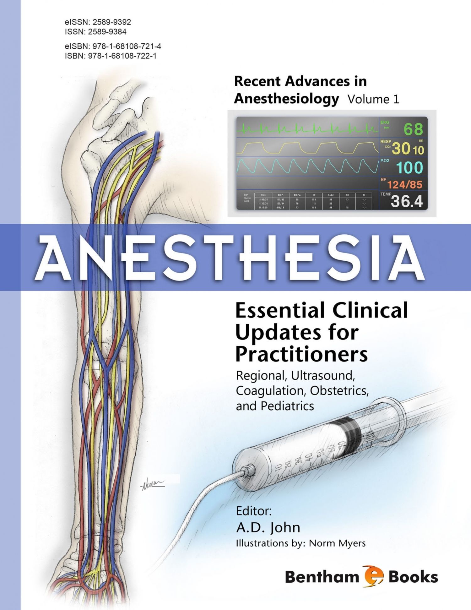 Cover Anesthesia: Essential Clinical Updates for Practitioners - Regional, Ultrasound, Coagulation, Obstetrics and Pediatrics