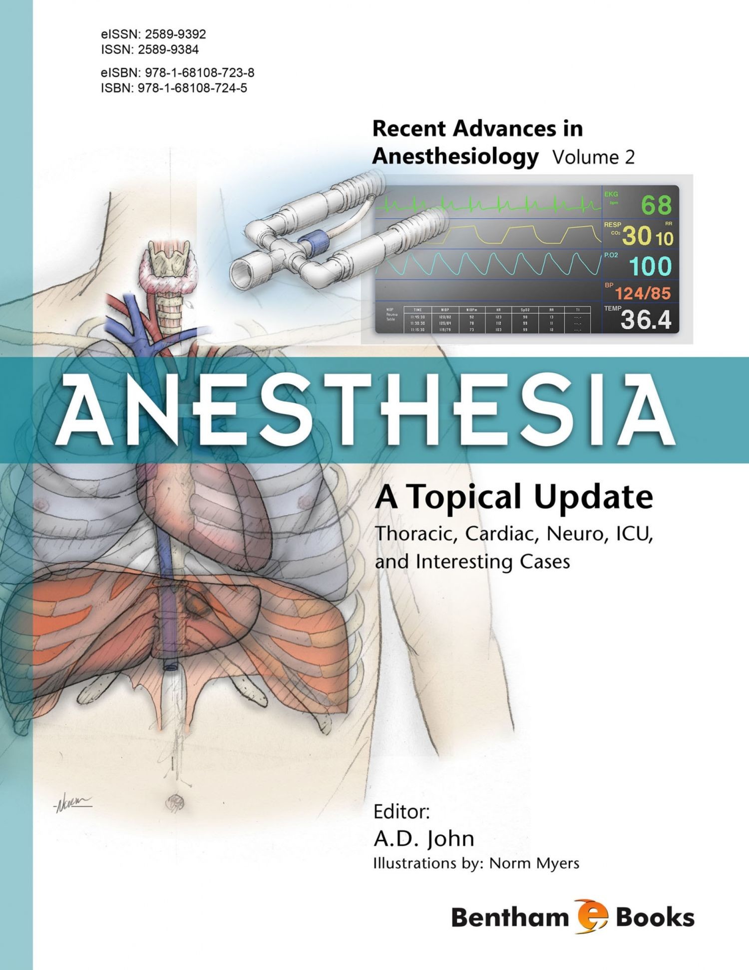 Cover Anesthesia: A Topical Update - Thoracic, Cardiac, Neuro, ICU, and Interesting Cases