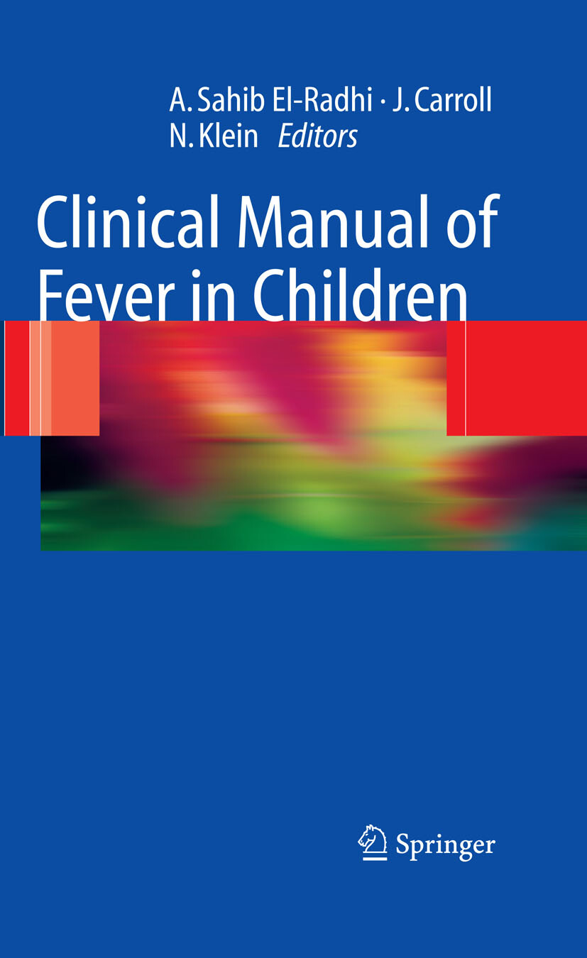 Cover Clinical Manual of Fever in Children