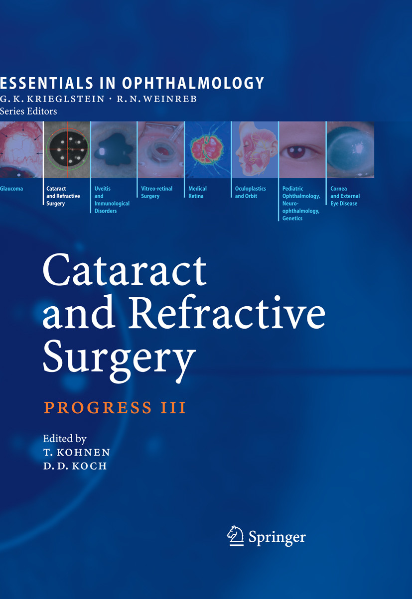 Cover Cataract and Refractive Surgery