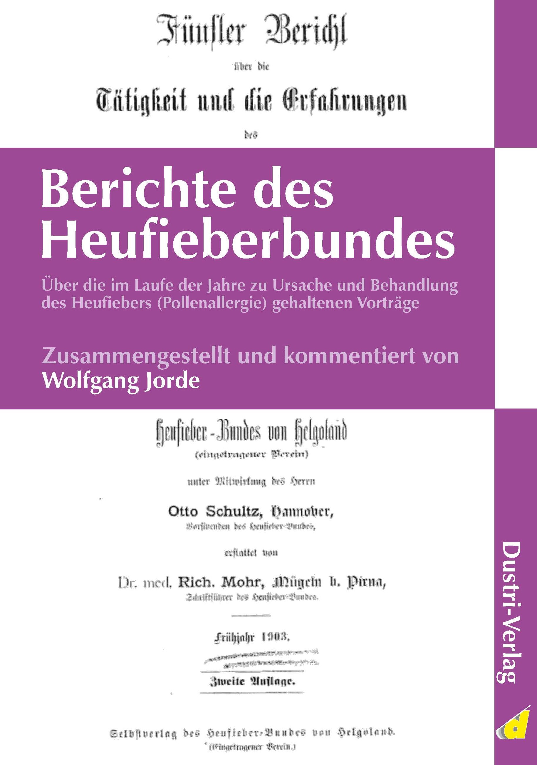 Cover Berichte des Heufieberbundes