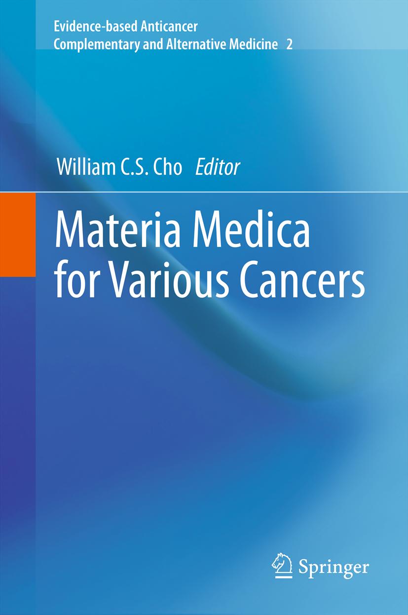 Cover Materia Medica for Various Cancers