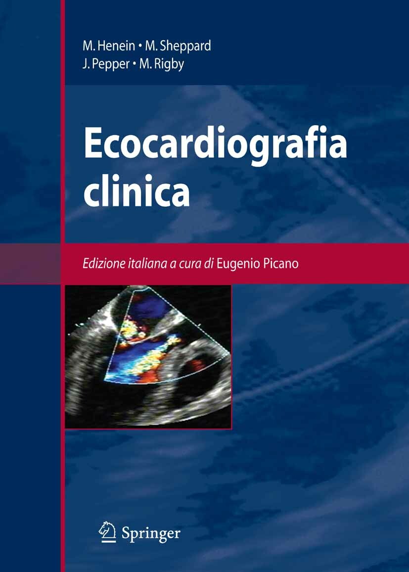 Cover Ecocardiografia clinica
