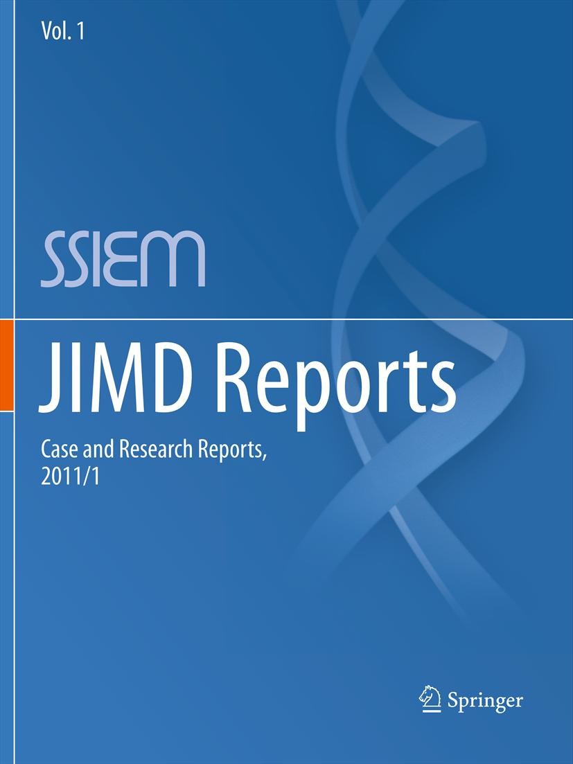 Cover JIMD Reports - Case and Research Reports, 2011/1