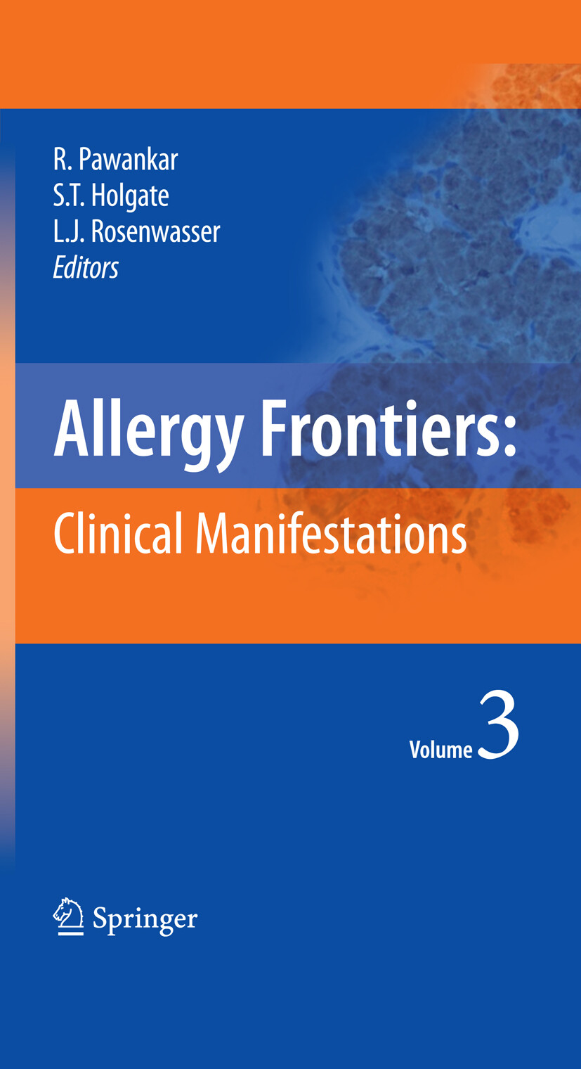 Cover Allergy Frontiers:Clinical Manifestations