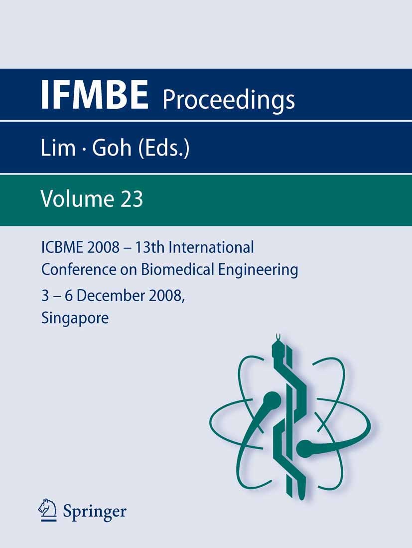 Cover 13th International Conference on Biomedical Engineering