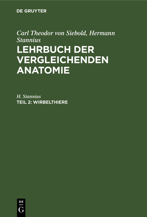 Cover Wirbelthiere