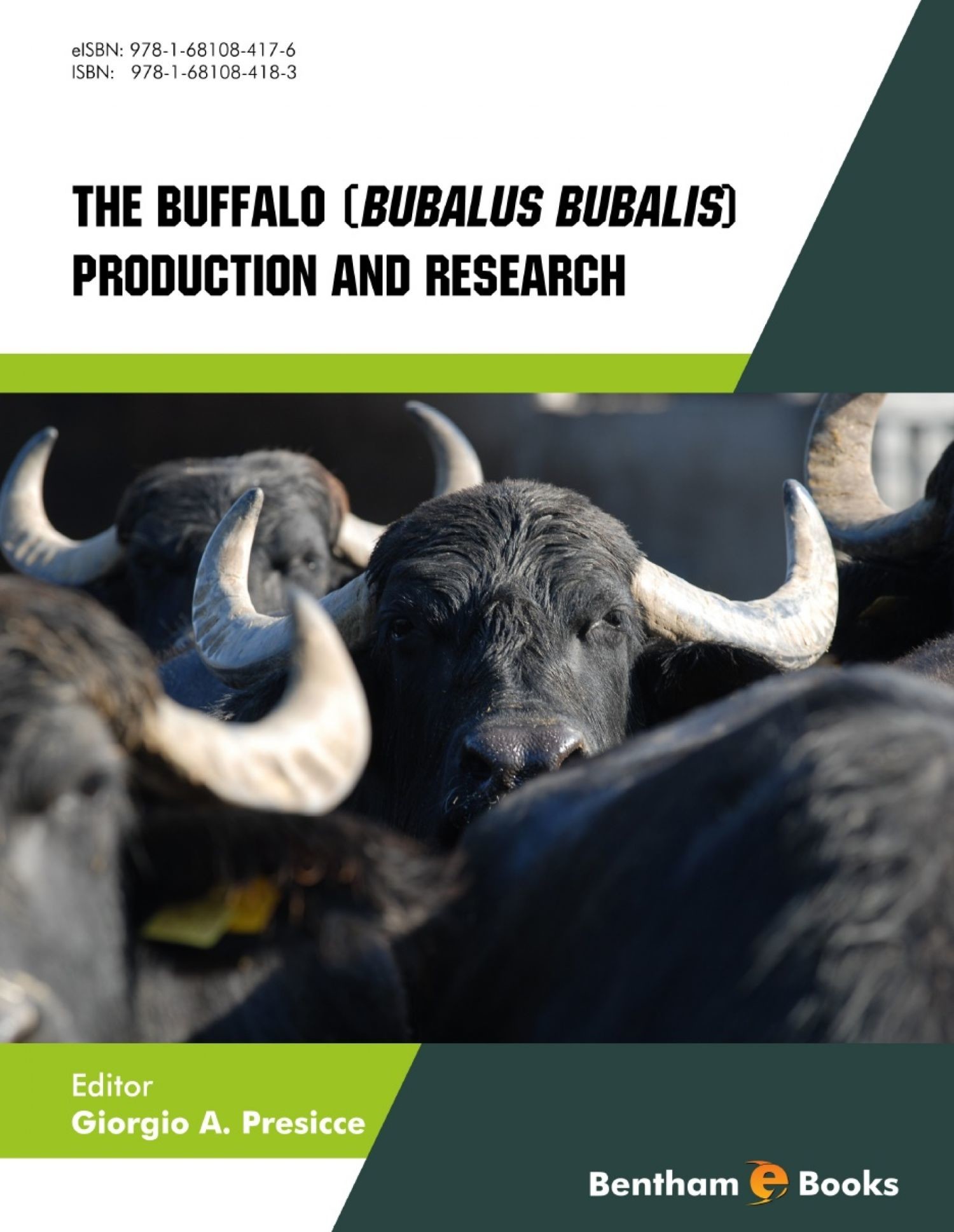 Cover The Buffalo Bubalus bubalis - Production and Research