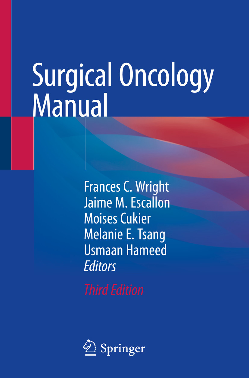 Cover Surgical Oncology Manual