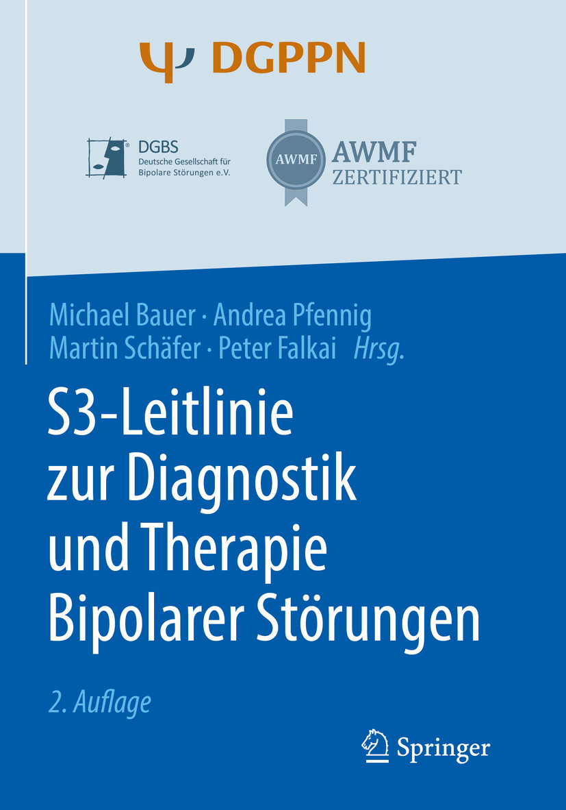 S3-Leitlinie Zur Diagnostik Und Therapie Bipolarer Störungen - E-Book