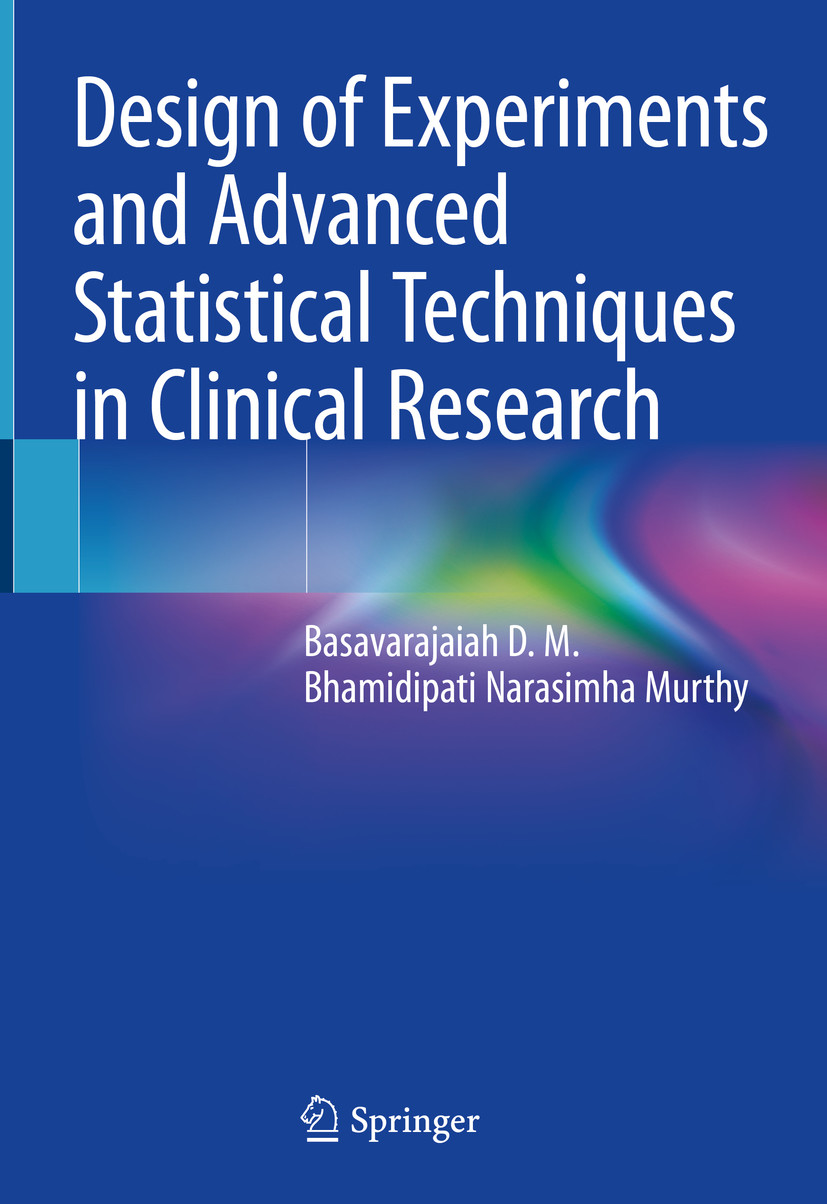 Cover Design of Experiments and Advanced Statistical Techniques in Clinical Research