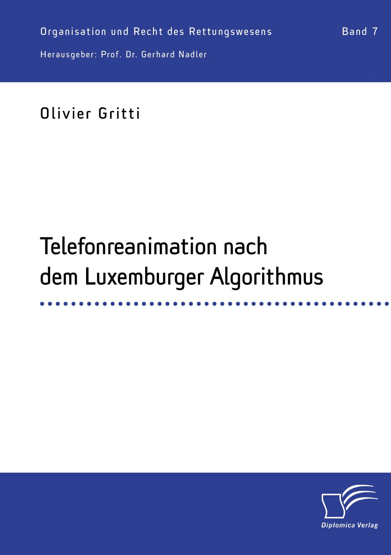 Cover Telefonreanimation nach dem Luxemburger Algorithmus