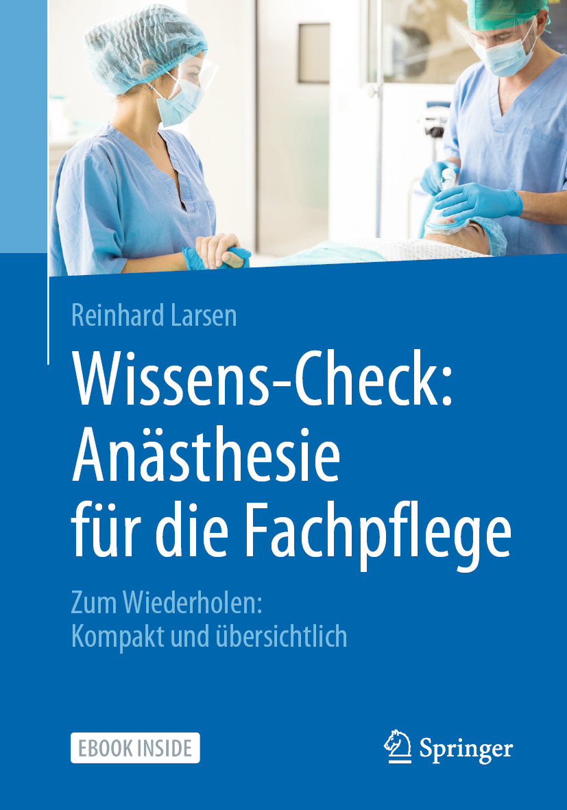 Cover Wissens-Check: Anästhesie für die Fachpflege
