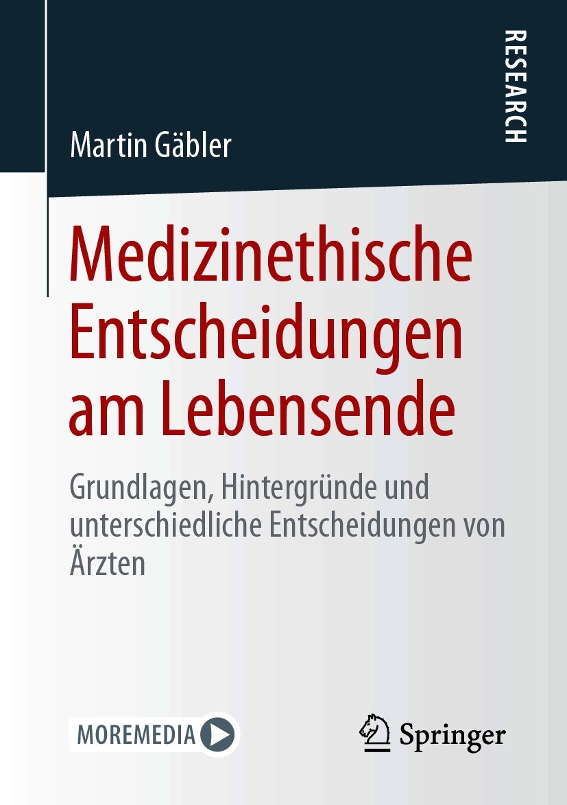 Cover Medizinethische Entscheidungen am Lebensende