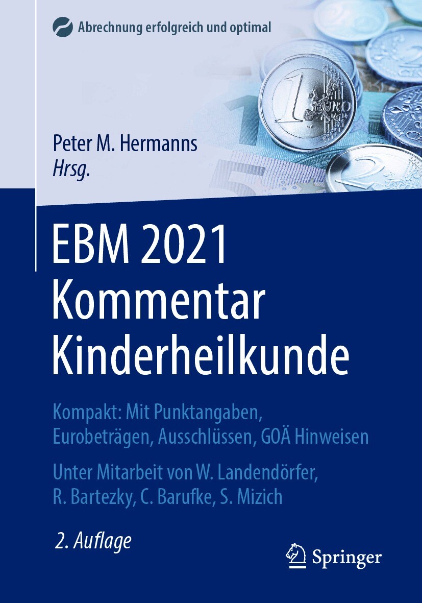 Cover EBM 2021 Kommentar Kinderheilkunde