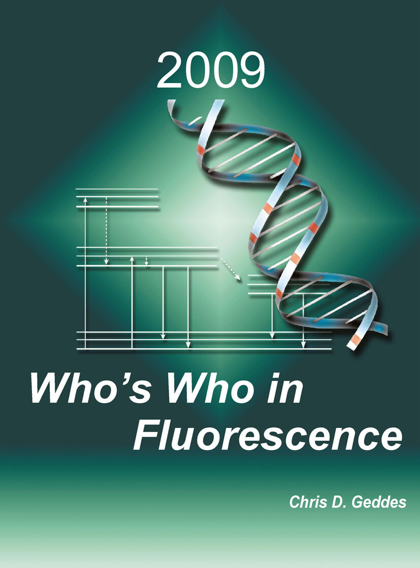 Cover Who's Who in Fluorescence 2009