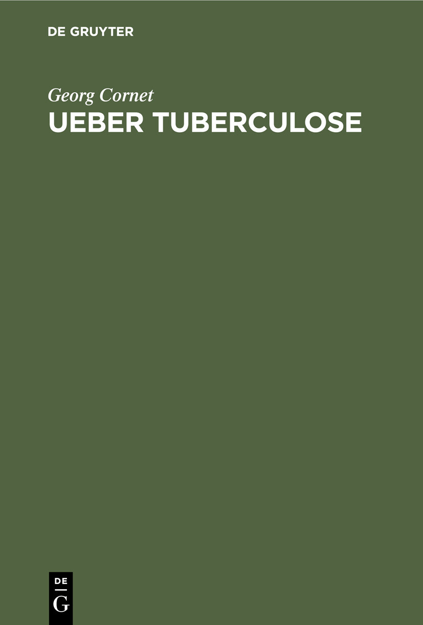 Ueber Tuberculose