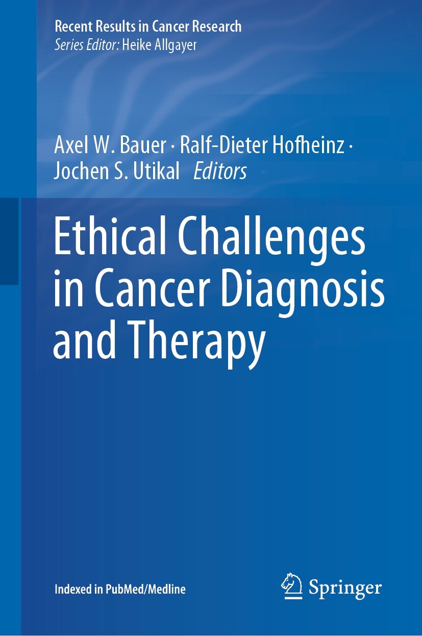 Cover Ethical Challenges in Cancer Diagnosis and Therapy