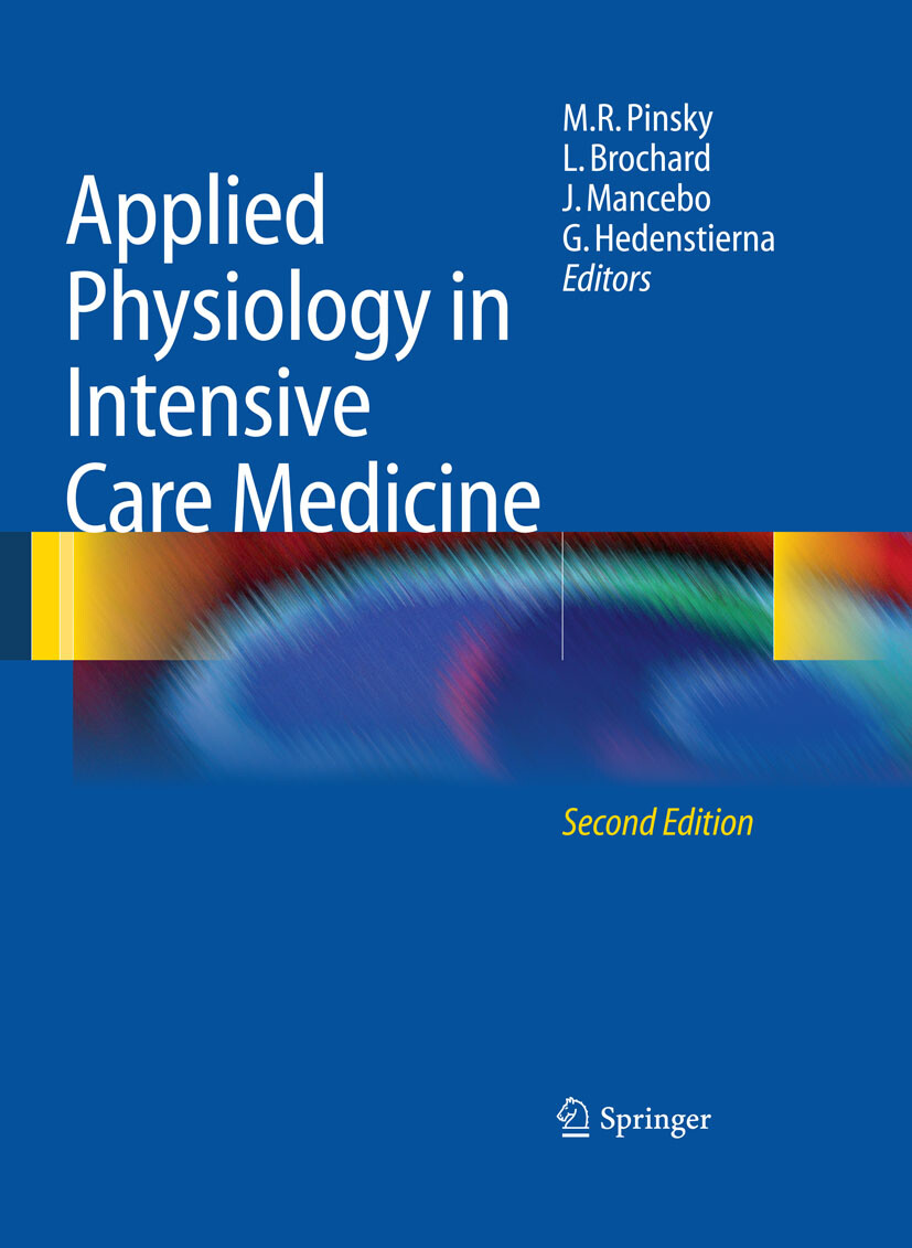 Cover Applied Physiology in Intensive Care Medicine