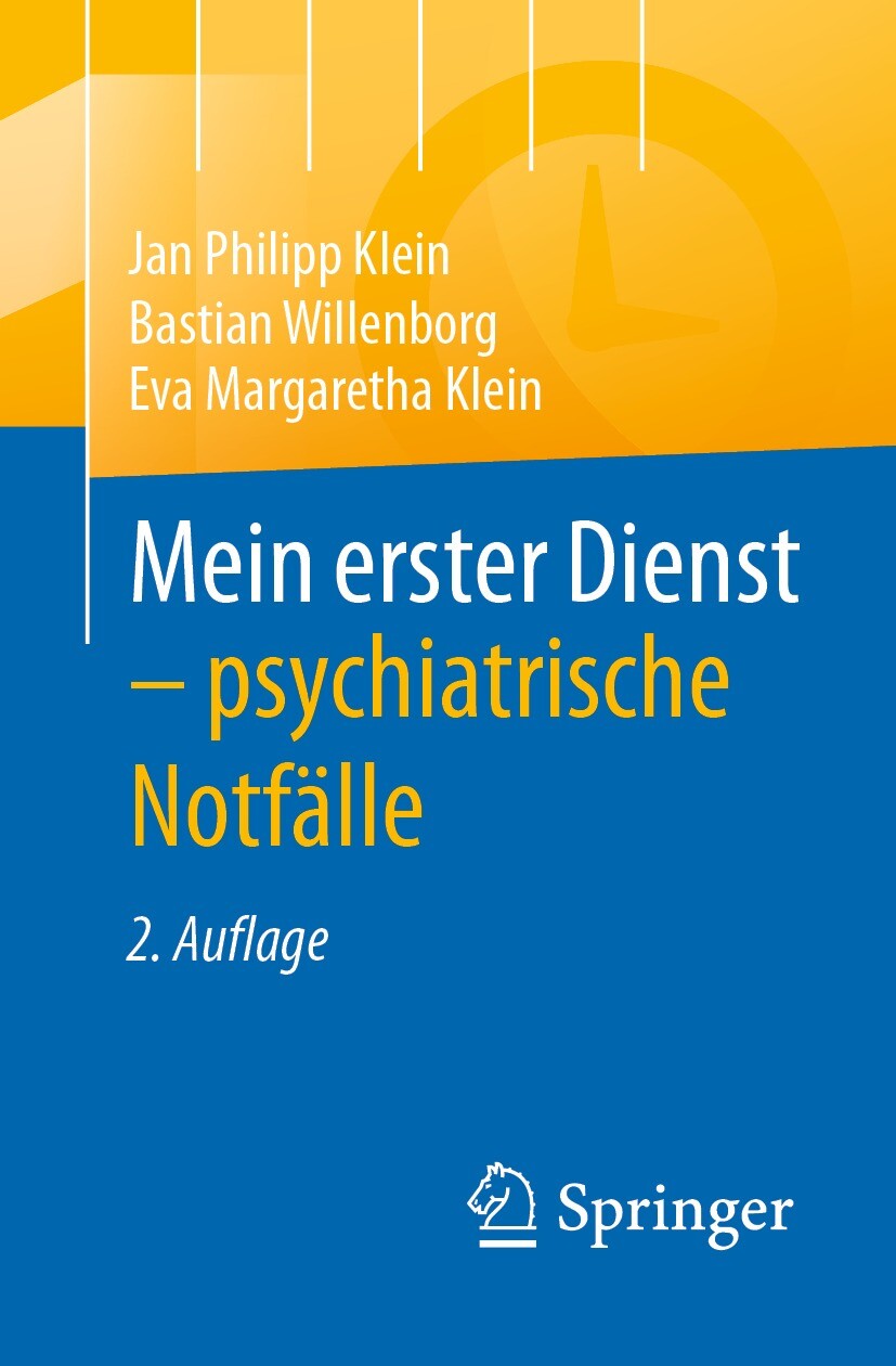 Cover Mein erster Dienst - psychiatrische Notfälle