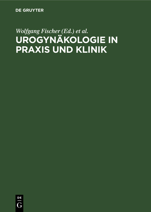 Cover Urogynäkologie in Praxis und Klinik