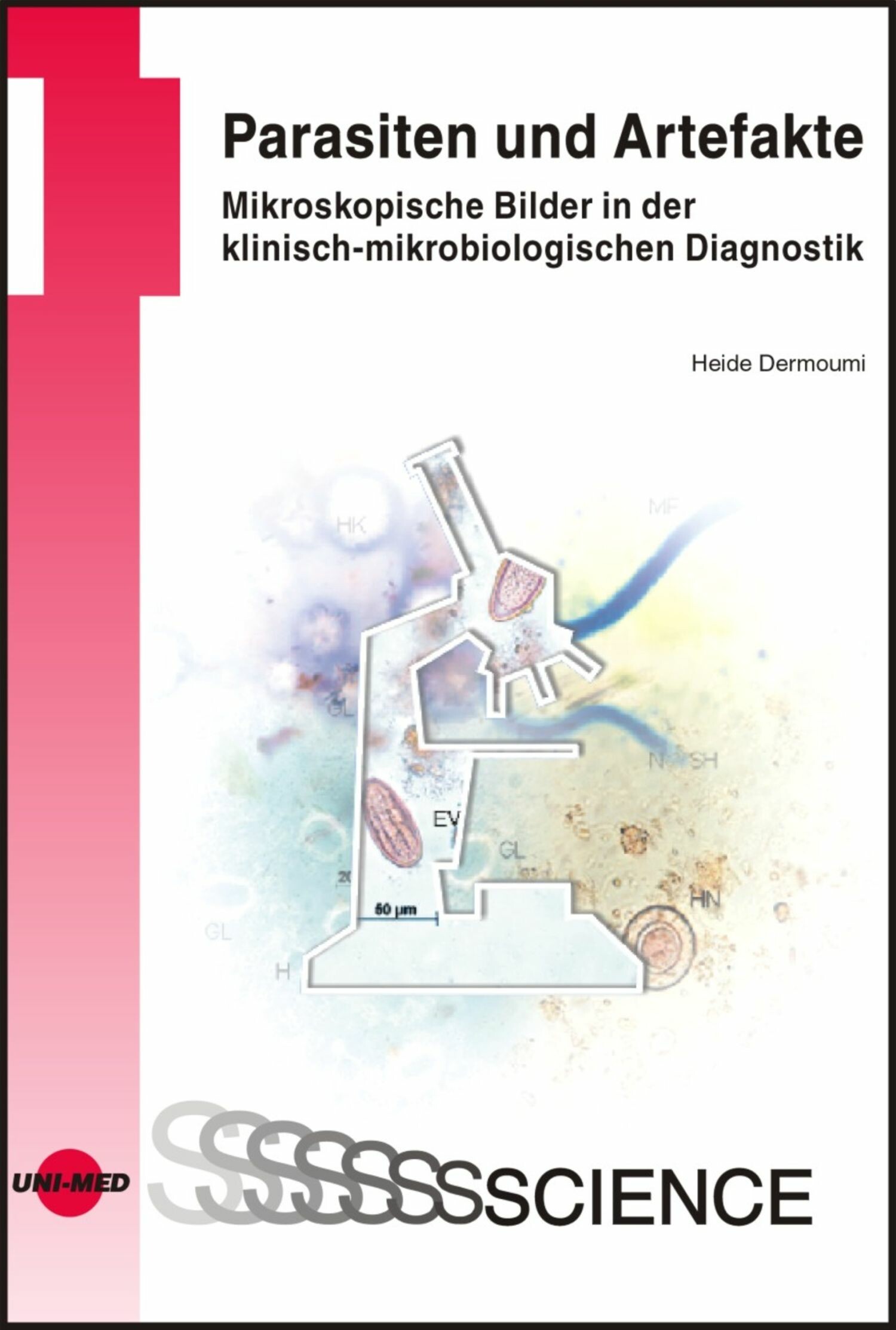 Cover Parasiten und Artefakte. Mikroskopische Bilder in der klinisch-mikrobiologischen Diagnostik
